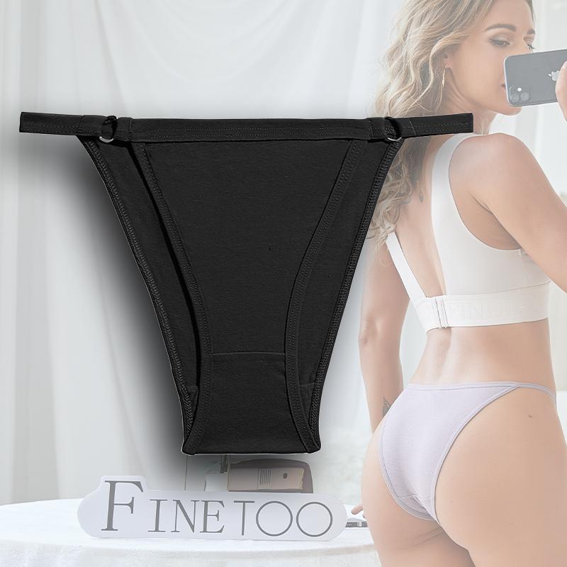 Sexy Women Briefs Cotton Panties Low Rise Solid Color Underwear Thin Waist Design Underpants Sweet Female Soft Intimate Lingerie