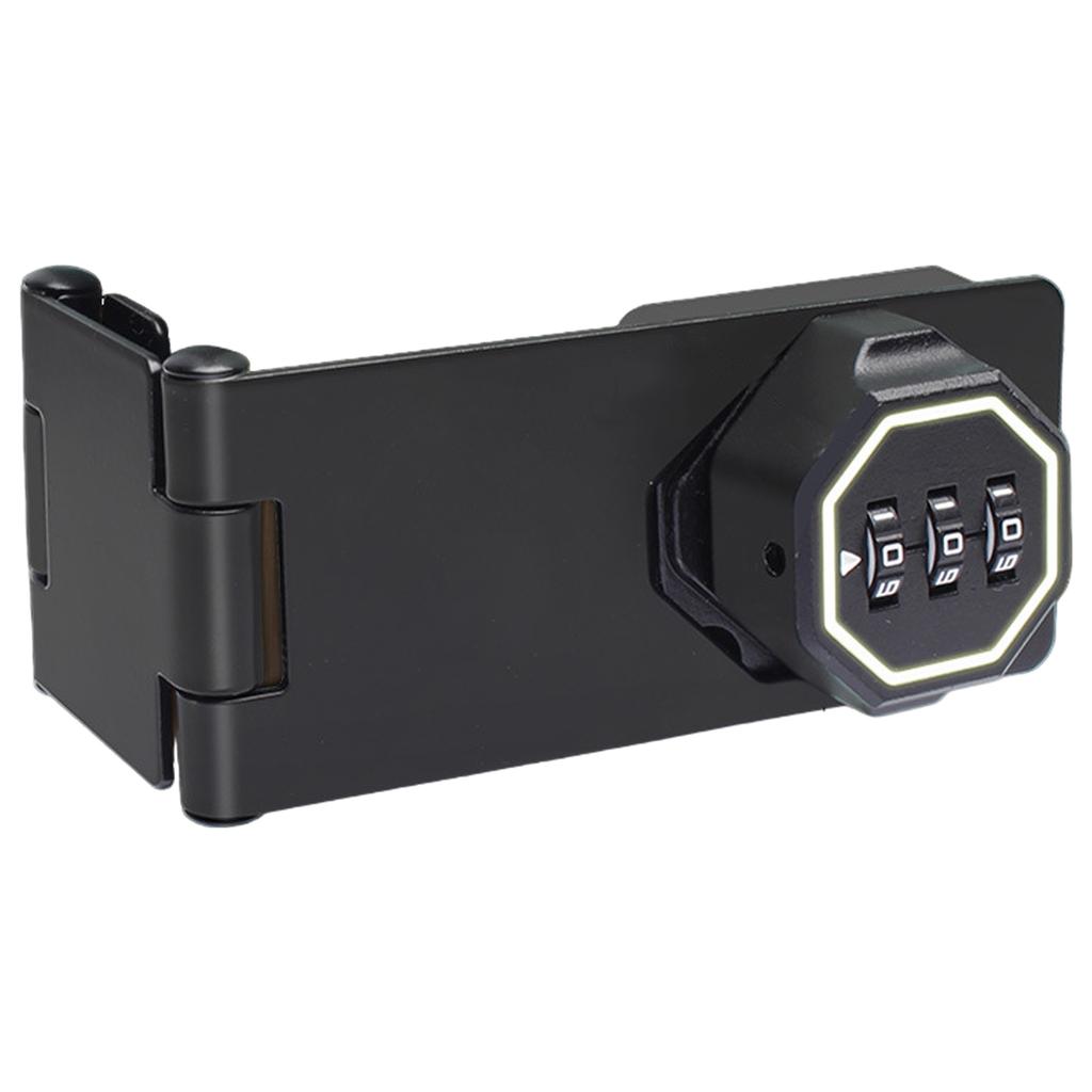 Замок для шкафа без ключа 3-значный кодовый замок Замок-защелка с паролем для шкафов с маленькой дверцей, амбарной двери, ванной комнаты