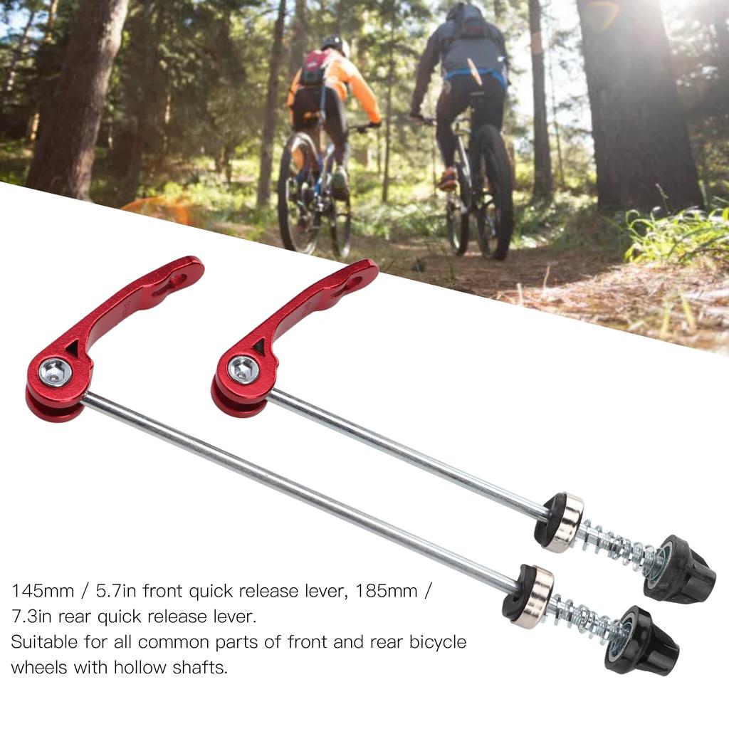 1 PairCelsiusset Front Rear Quick Release Skewers Wearproof Bike Quick Release Lever