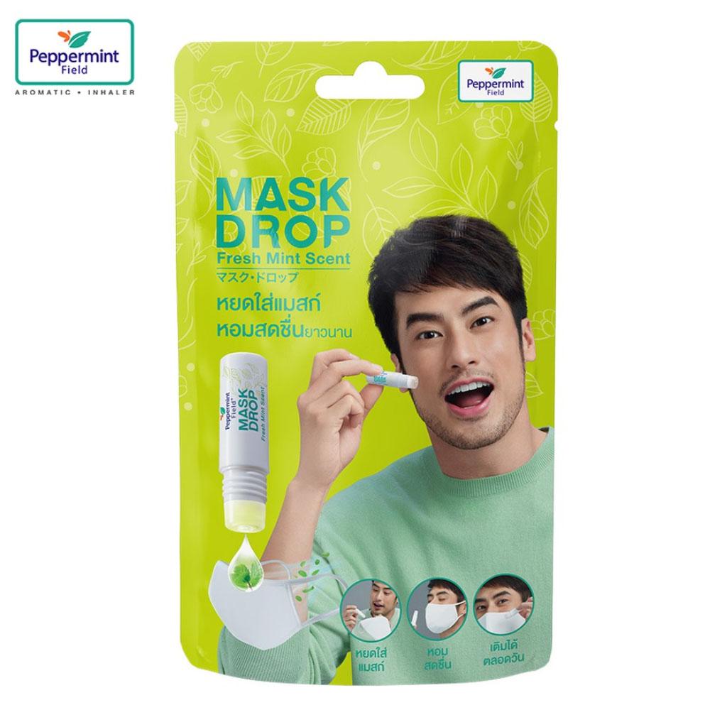 Peppermint Field Маска Drop Fresh Mint Scent 3 мл - Тайский