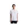 Moncler Monochrome Half-Zip Fitted Short Sleeve Polo Shirt Men tops White I10918A00008899P0001