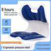 Ergonomic Lumbar Support Cushion for Posture Correction and Comfort In Long-Term Sitting