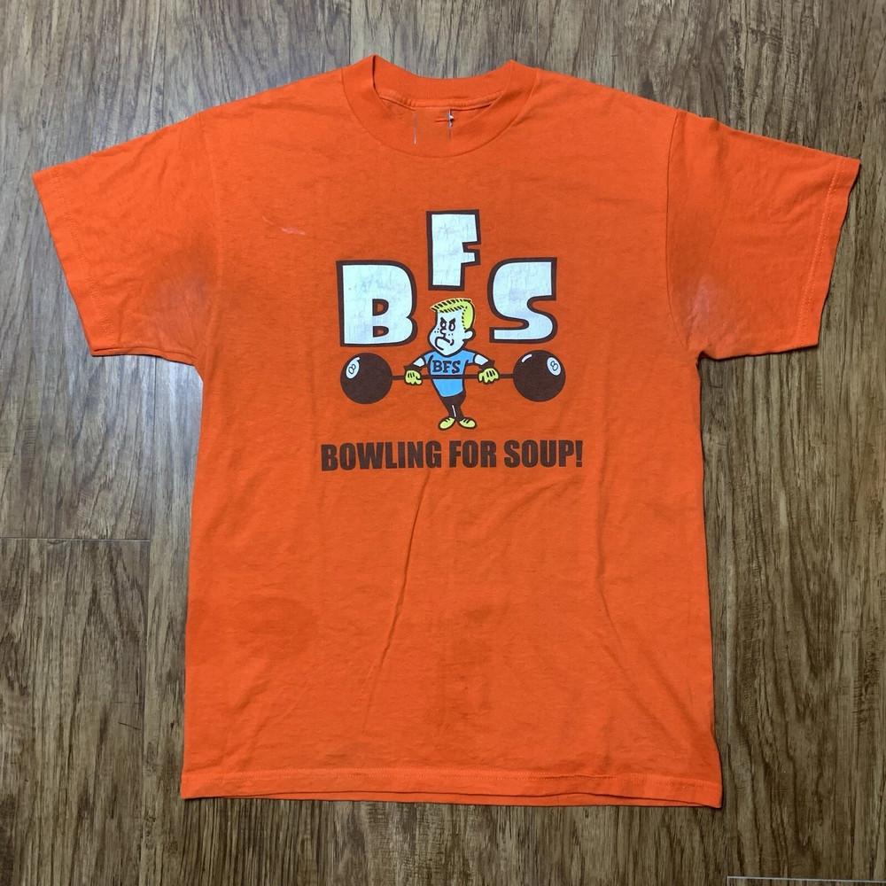 Bowling For Soup Rock Band Orange Cotton T Shirt Unisex T-Shirt