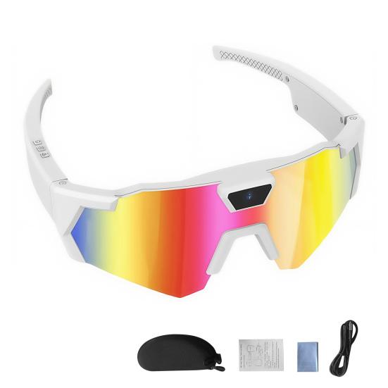 4K POV Glasses Smart Baseball Sunglasses with Camera Photos Audios Videos Recording Lightweight Men Women Camera Wearable Eyewear