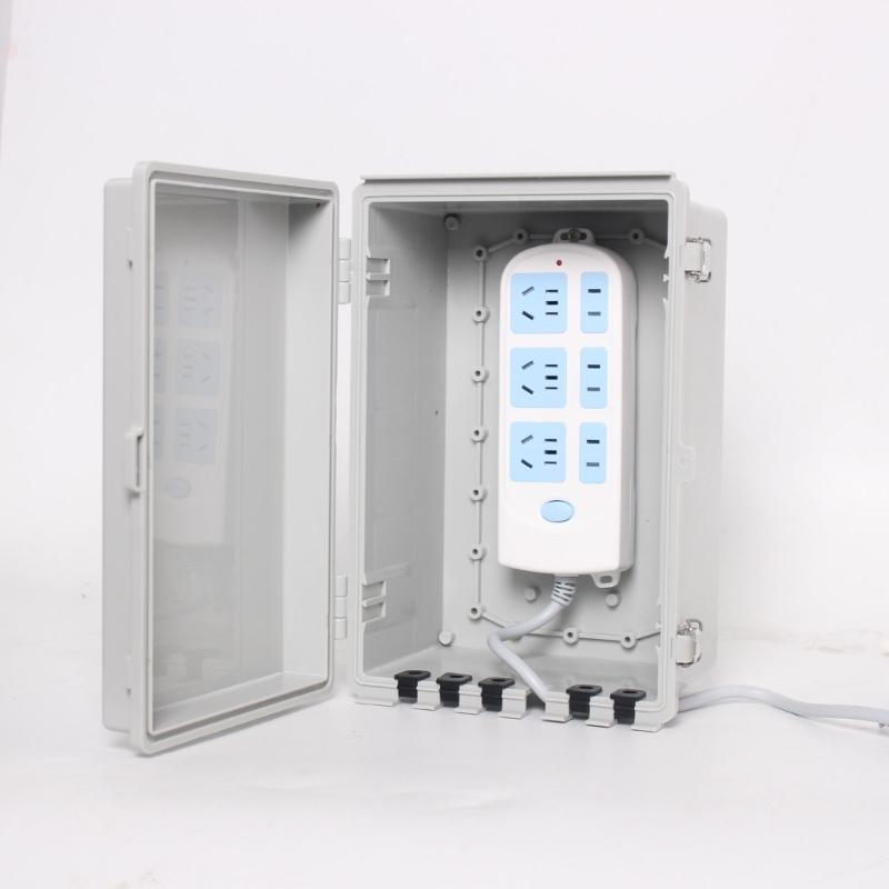 Electrical Enclosure Plastic Outdoor Electrical Connection Box Waterproof Power Box Indoor Wire Shell Easy to Install
