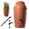 Rainwater Tank 210L Water Barrel Container With Tap Pot Set