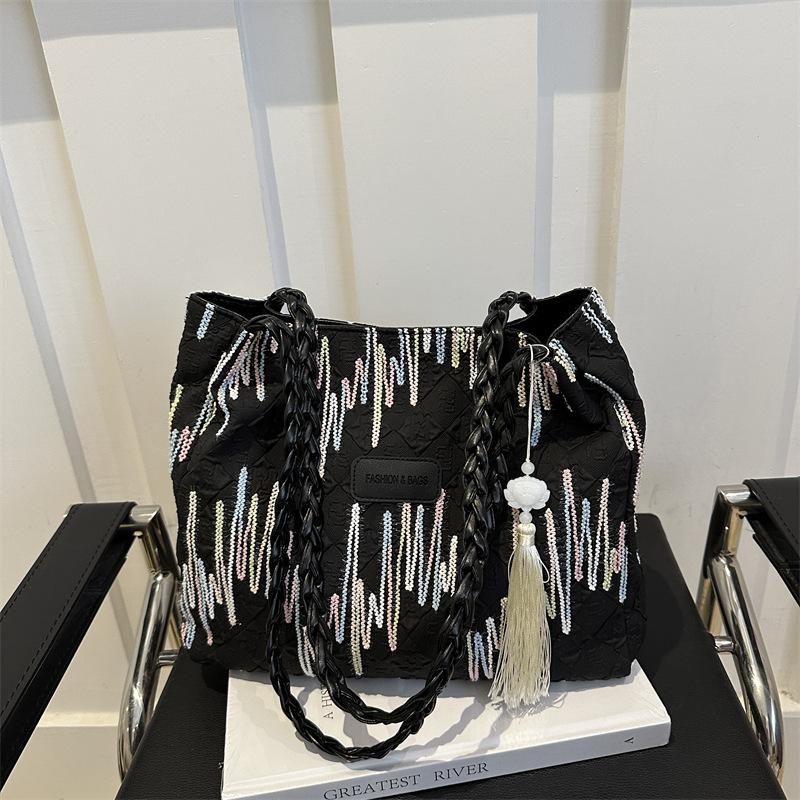 Niche Simple сумка через плечо для женщин на лето новая модная повседневная сумка-тоут большой вместимости сумка для поездок на работу и обратно