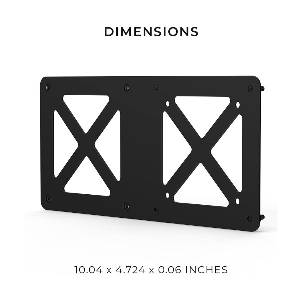 HumanCentric Mounting Bracket for Intel VESA Monitor Arm Extension Plate for NUC Mini PC Computers NUC,