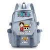 Anime ONE PIECE Schoolbag Children's Backpack Primary School Bag Male and Female Junior High School Students College Students Campus Backpack