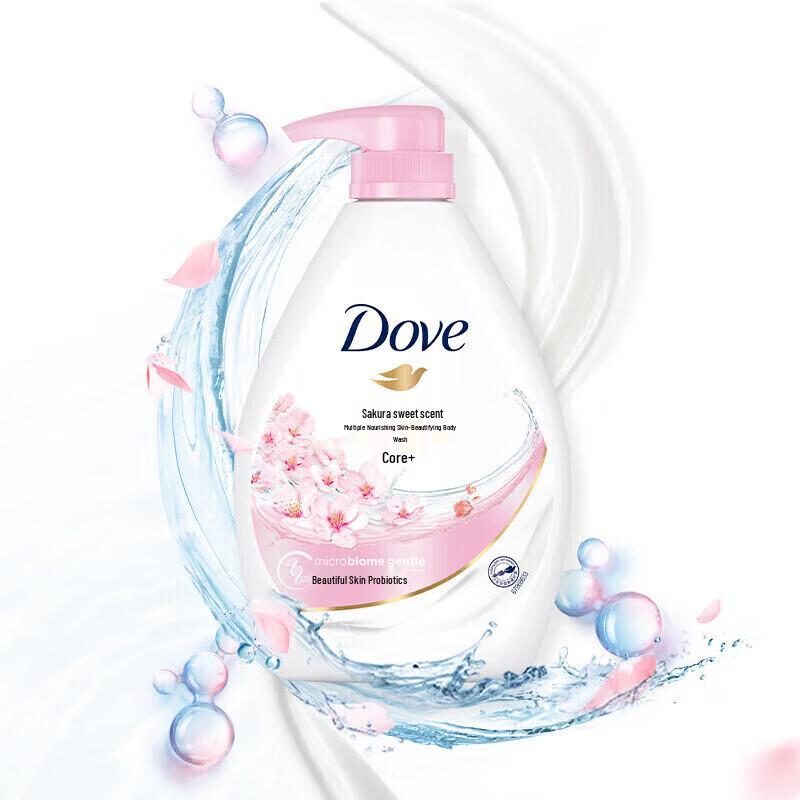 DOVE Гель для душа «Цветущая сакура»