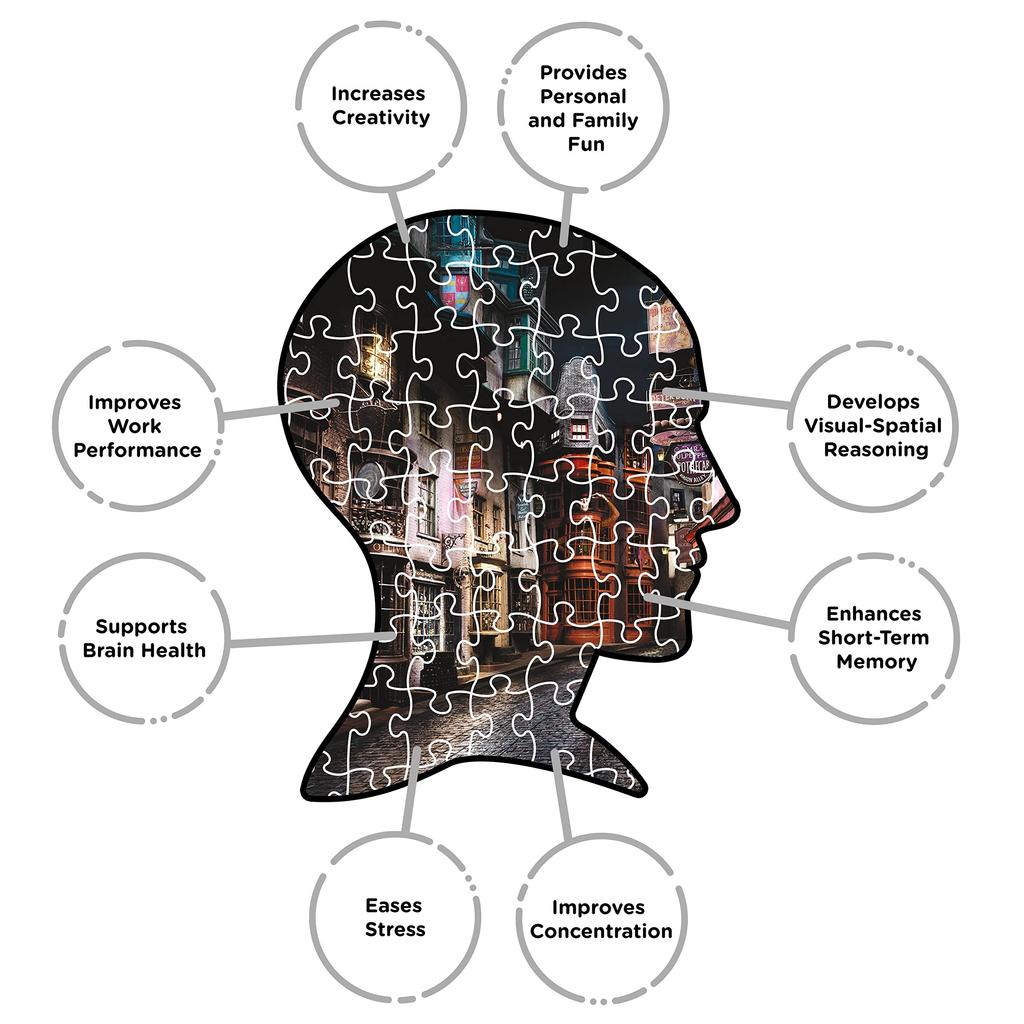 Водолей Гарри Поттер Косой переулок Пазл 1000 деталей