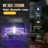 Светодиодная солнечная лампа от комаров, уличная водонепроницаемая лампа высокого напряжения на солнечной энергии, садовая лампа для защиты балкона, репеллент для борьбы с вредителями