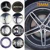 CSA1 75mm for Mercedes Benz Car Wheel Hub Rim Center Sticker W203 W204 W205 W209 W210 W211 W212 W176 W166 W163 W221 Auto Decoration