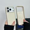 Магнитный Чехол из Жидкого Силикона для For Iphone 17 Air 16 1 14 Plus 13 12 Pro Max Для Чехол с Большим Отверстием под Камеру Ударопрочный Чехол