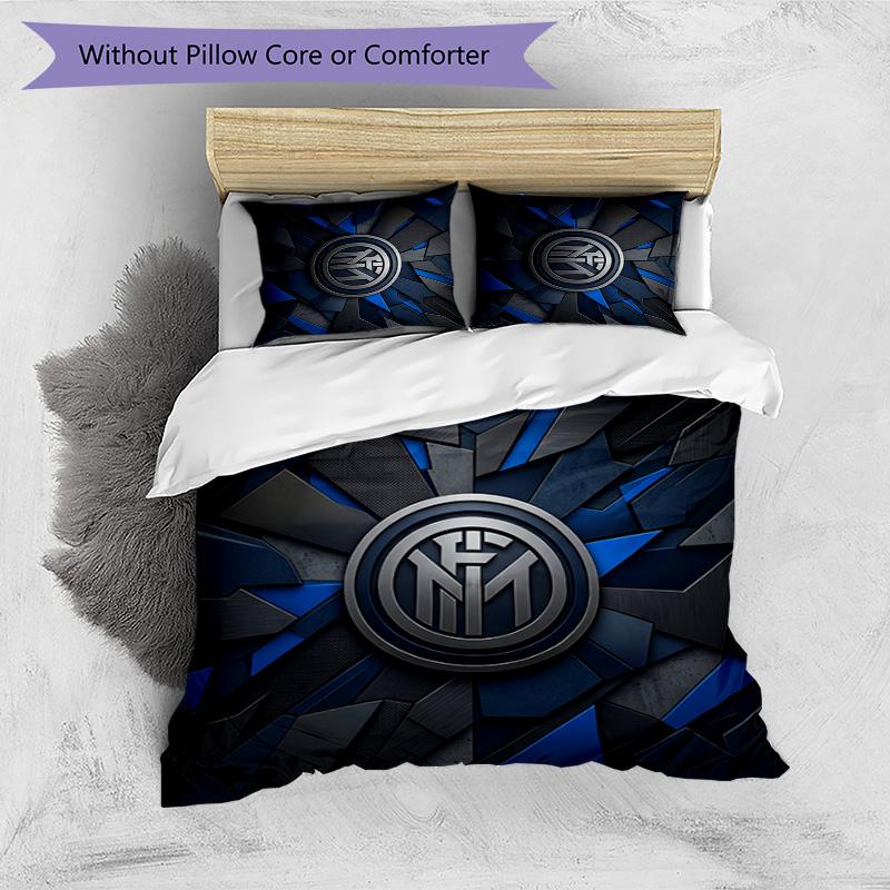 Borussia Dortmund Pattern Printed 3PCS Bedding Set Soft Skin-Friendly Washable Duvet Cover & Pillowcases Set All Season Bedroom