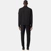 STONE ISLAND Поношенная куртка с молнией для мужчин, черная K1S1512000-32S00WN-V0129