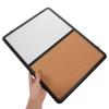 Rotate Stand Notice Pin Board Set Magnetic Soft Cork Whiteboard  Photo Display