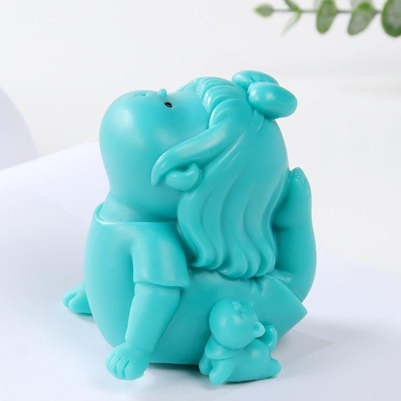 Форма для выпечки свечей Милые литьевые формы DIY 3D силиконовая форма Силиконовые формы для поделок из силикона для изготовления свечей