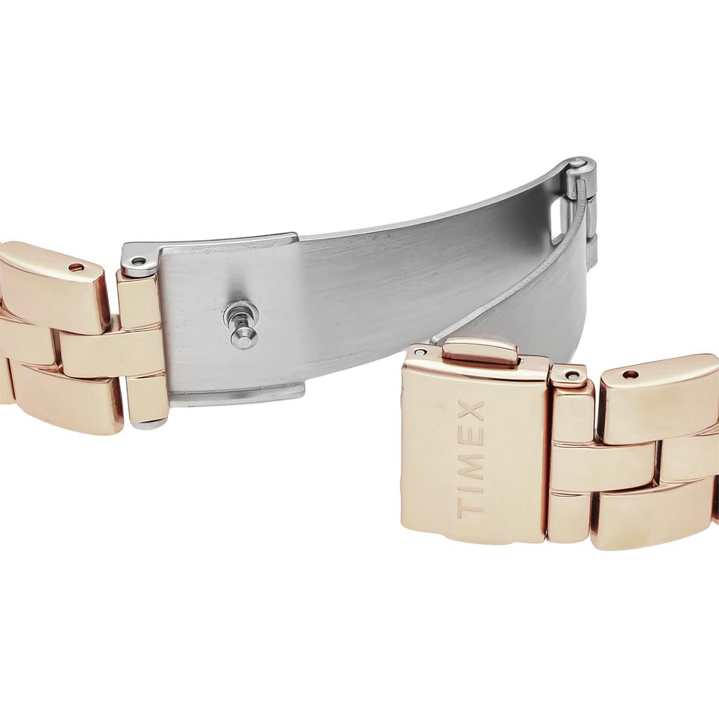 [TIMEX] Watch Peyton Pink Dial Brass Mineral Glass Quartz 35.5MM America Watch TW2V23400 Women's Pink