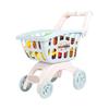Kids Shopping Cart Set Educational Food Fruit Child Shopping Trolley Toys for Learning Development
