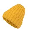 Thickened Knitted Yarn Hat With Flanged Solid Color Pointed Hat, Fashionable And Versatile, Warm Couple's Hat