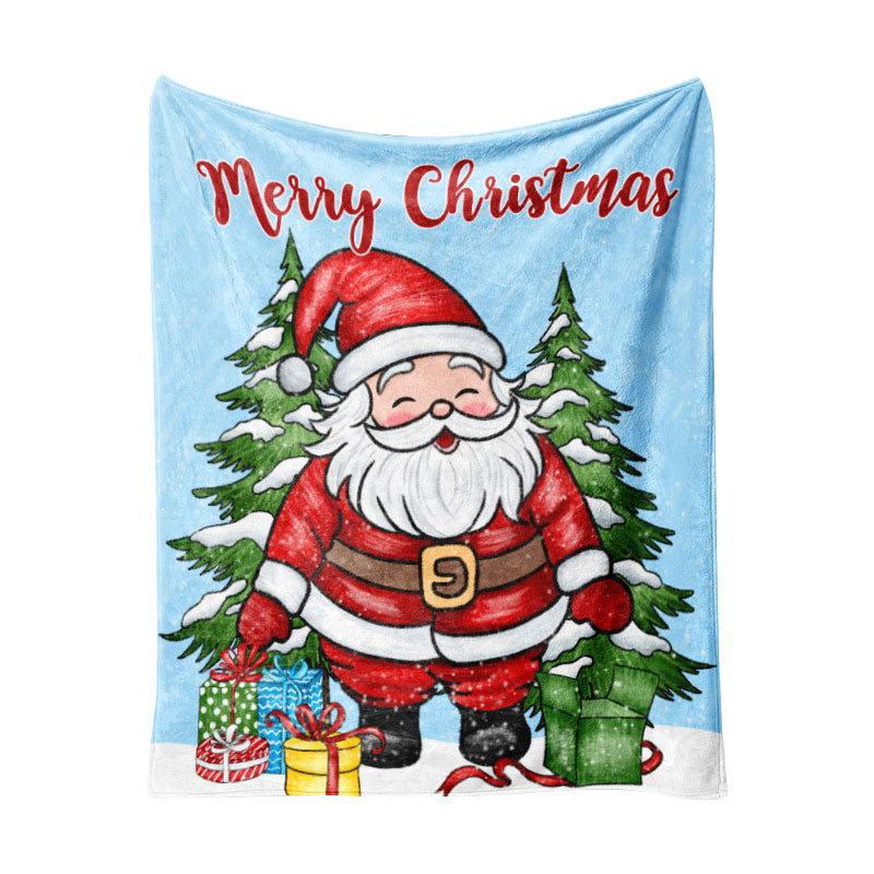 Осенние и зимние одеяла, утолщенные фланелевые простыни, одеяла из ягненка Санта-Клауса, коврики татами, одеяла, одеяла