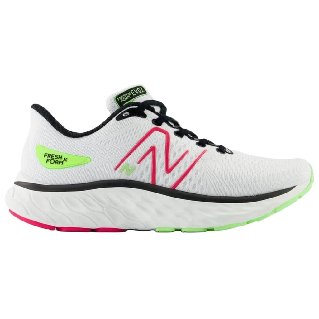 New Balance Женские удобные кроссовки Evoz V3 на шнуровке, прочные, низкие, повседневные, для бега, белые, красные, зеленые WEVOZRW3