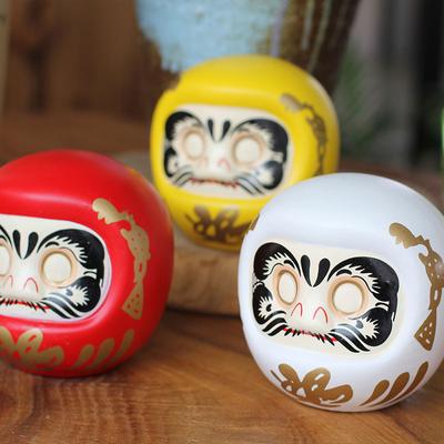 4-дюймовая японская керамическая кукла Дарума Lucky Cat Fortune орнамент денежная касса