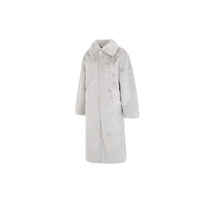 Женская длинная куртка из искусственного меха (Азия) Легкая женская уличная одежда Bone DQ6839-012