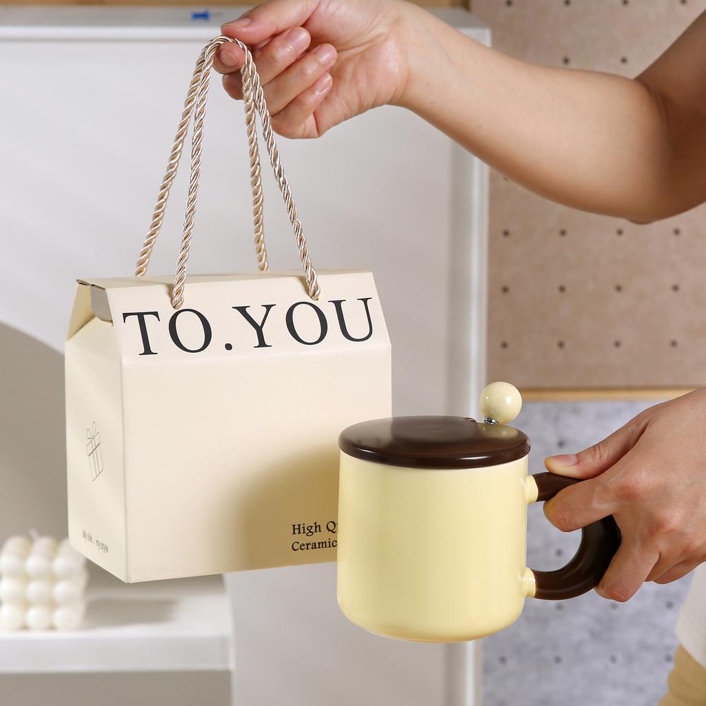 Кружка Ins Air для завтрака, большая емкость, парная кружка, кружка