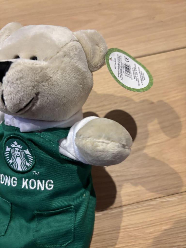 [USED] Starbucks Hong Kong Exclusive Bearista Cute Teddy Bear Popular
