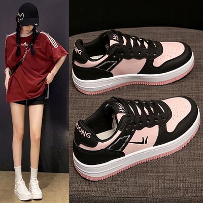 Туфли на толстой подошве женские универсальные и легкие повседневные туфли детские весенние новые школьного стиля темперамент спортивная обувь женская