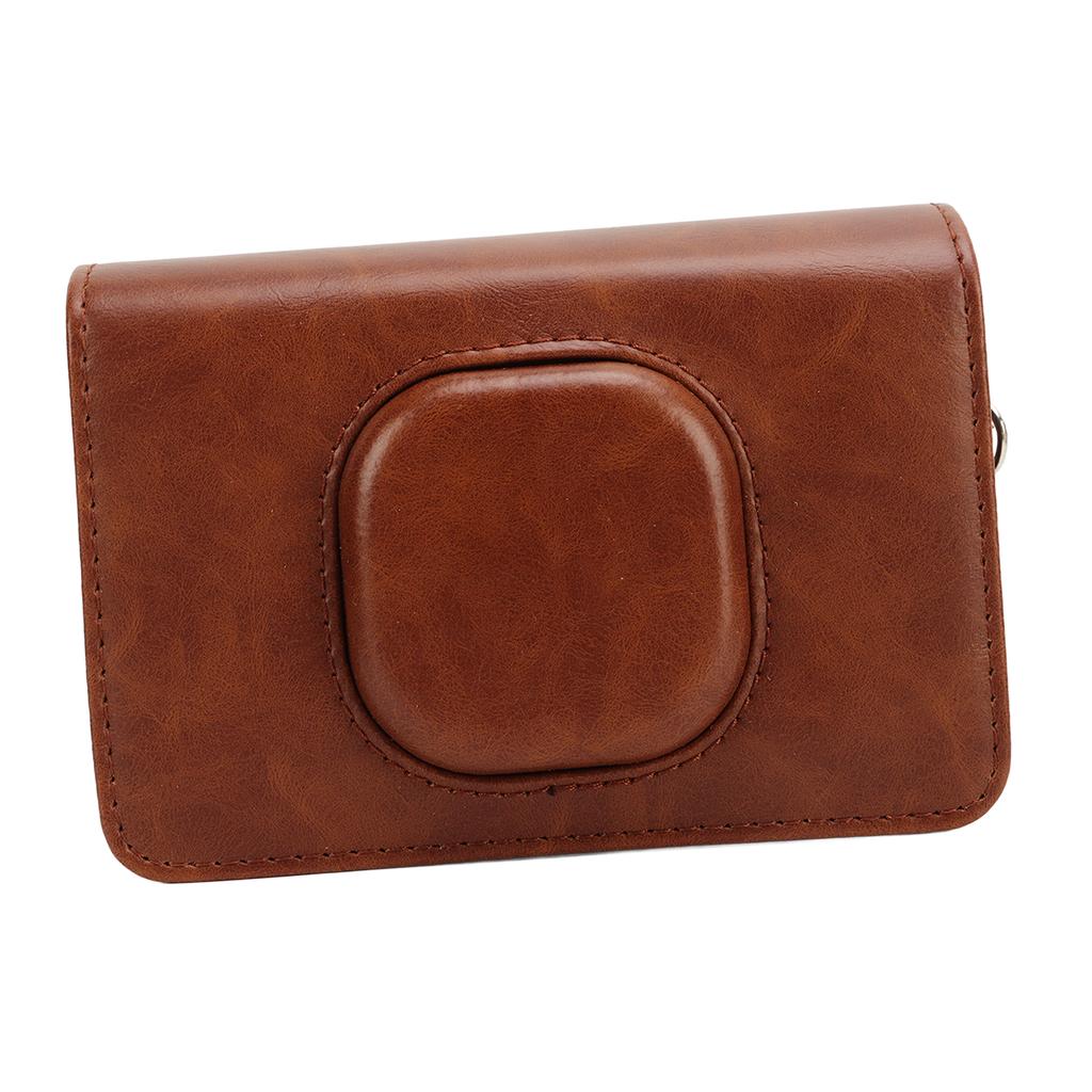 Instant Camera Case PU Leather Mini Retro Protective Camera Bag with Adjustable Shoulder Strap for Mini Shot2