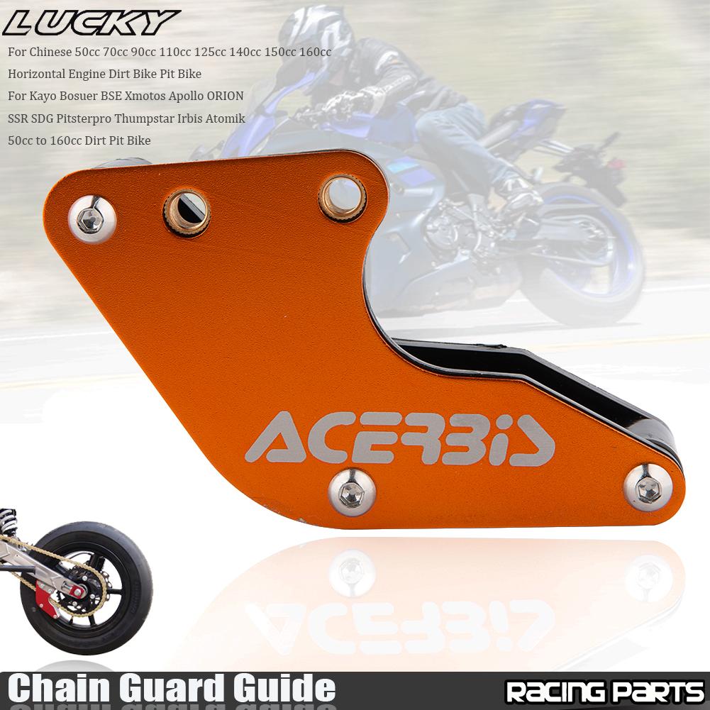 Motorcycle CNC Chain Guard Guide For IRBIS BSE KAYO SSR TTR XR CRF KLX 50 70 90 110 125 140 150 160cc Dirt Pit Bike Scooter NEW