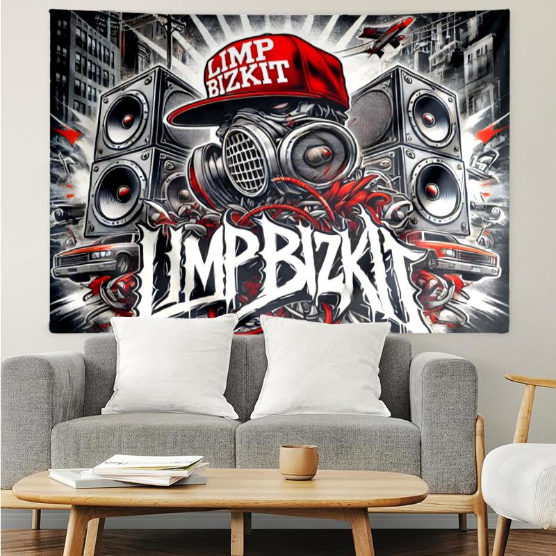 Limp Bizkit Wall Hanging Tapestry Wall Cloth Tapestries Decor Wall Bedroom Decoration