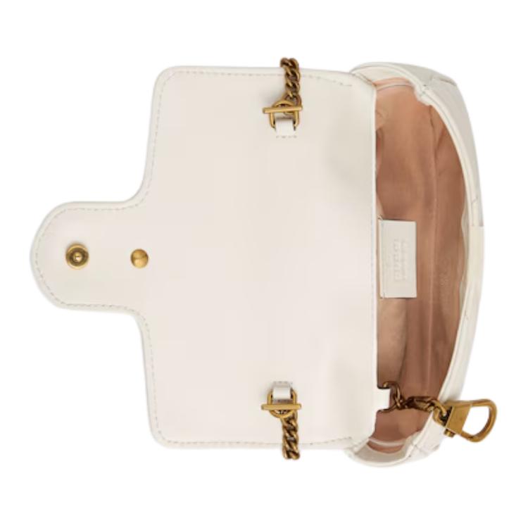 Gucci Сумка женская Supermini Белый Мистик/М.Белый 476433-DTDCT-9022