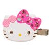 Sanrio Front Hair Clip Deluxe Hello Kitty Pink 086193