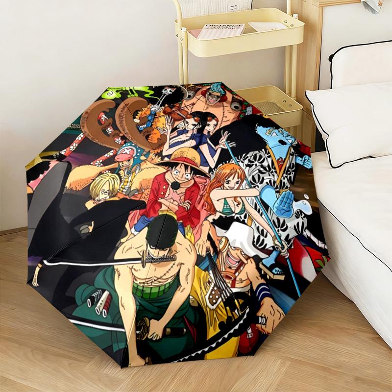 Милая Обезьянка D. Зонт с Луффи из японской манги ONE PIECE подходит для всех сезонов, включая домашние путешествия и активный отдых Y17