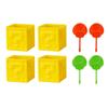 Super Mario Home Party Muffin Cup Pick & (Question Block) & (Super Mushroom/1UP Mushroom)
