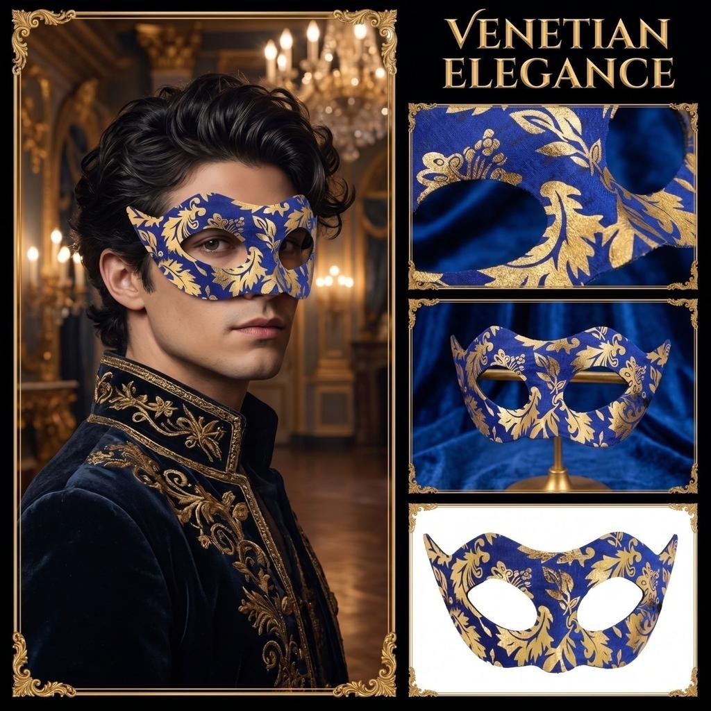 Masquerade Half Face for Party Stage Performance