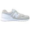 New Balance 574 Светло-серые Белые Кроссовки ML574WB