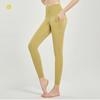 Leggings Women Yoga High Solid Waisted Cycling Pants Butt Lifting Gym Leggings Comfortable Sport Running Exercise Tights With Pockets