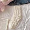 1 Pair Lolita Socks Bow Middle Tube Preppy Style Princess Socks Jk Streetwear