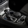 Углеродное волокно для 2016-Jeep Grand Cherokee аксессуары автомобильная панель переключения передач центральная консоль держатель чашки крышка накладка