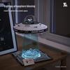Tuomu T3012 UFO Spaceship Model Puzzle - Aerospace Science Educational Toy and Desktop Ornament