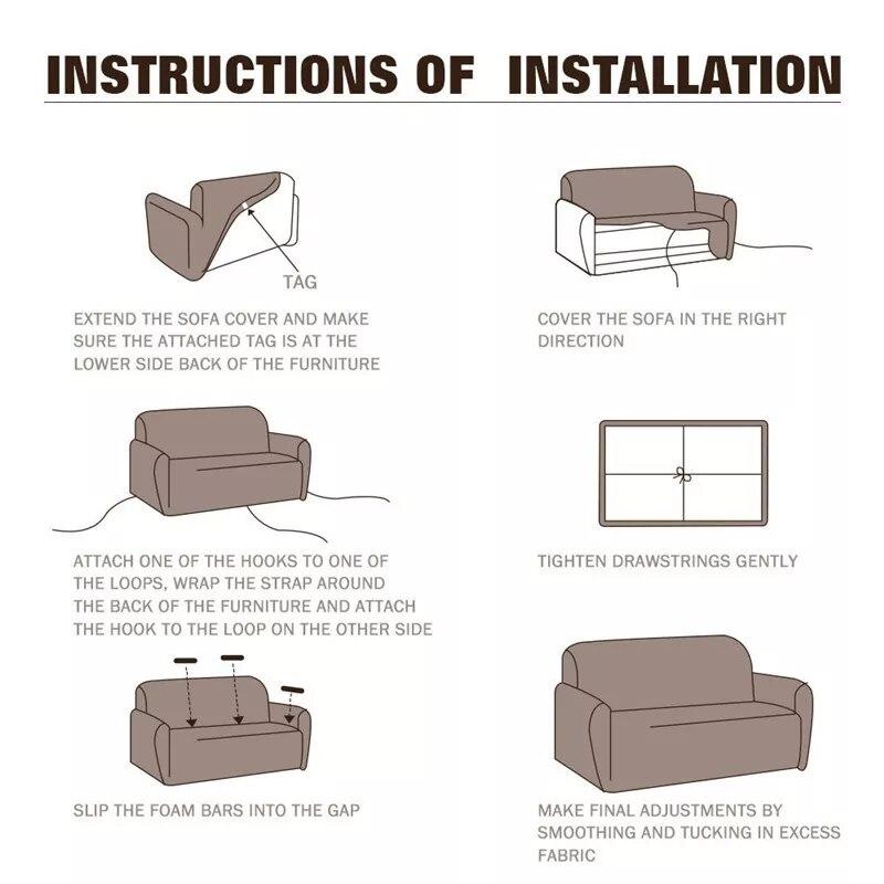 Чехол на диван с геометрическим рисунком, чехол для дивана, эластичные чехлы для дивана для гостиной, угловой L-образный шезлонг, кресло, чехол для дивана