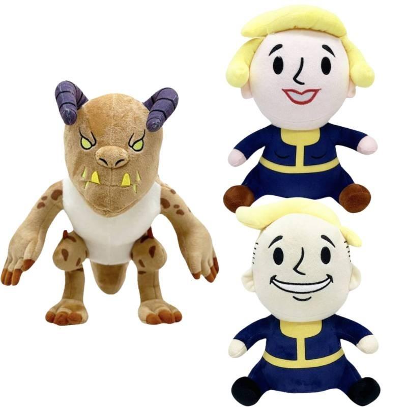 Мягкая и приятная на ощупь плюшевая игрушка Fallout Vault, коллекционные фигурки из серии игр про радиацию