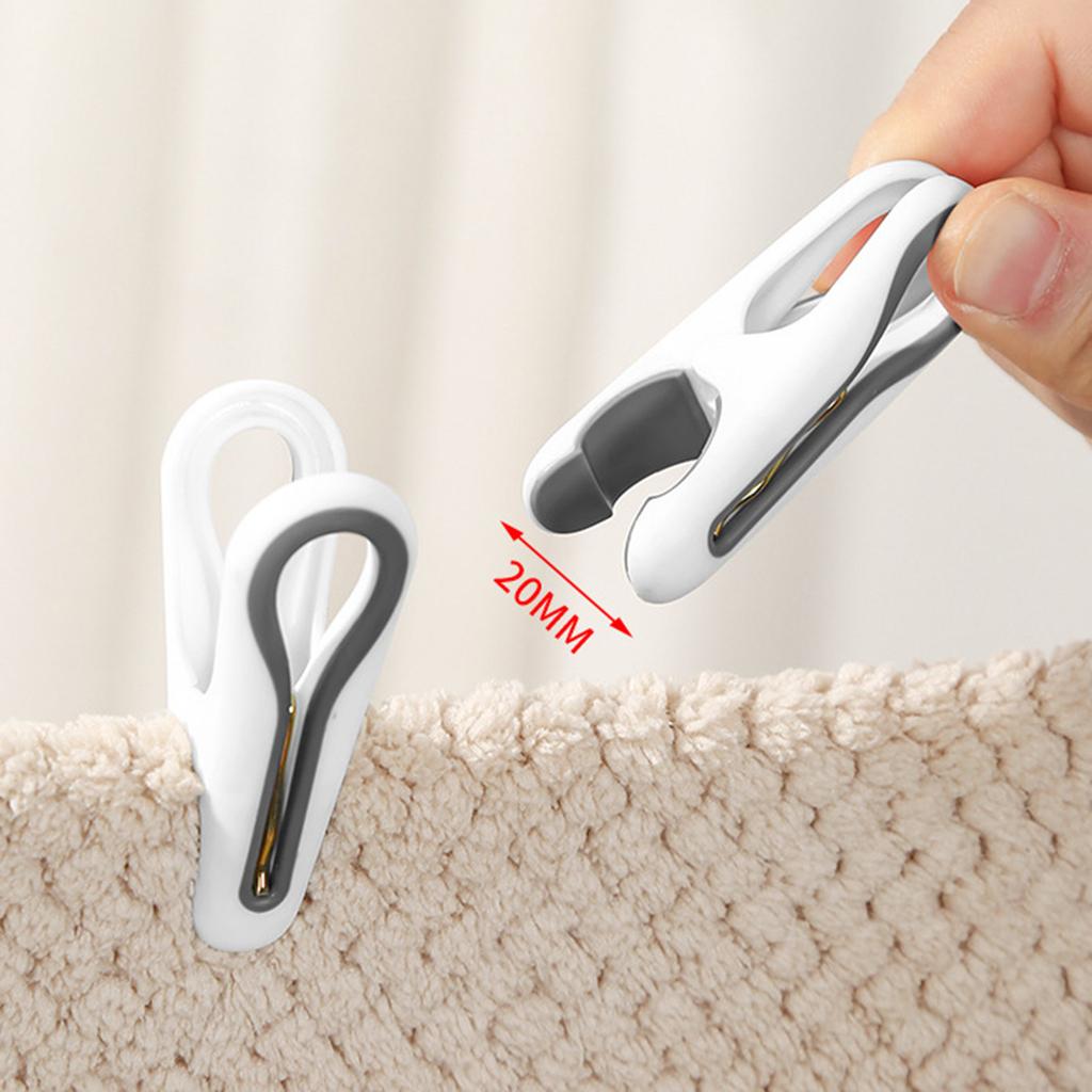 12 шт. прищепки для фиксации зажима для одежды, вешалка для одежды, бытовая вешалка для носков, полотенец, коллекция одежды, принадлежности