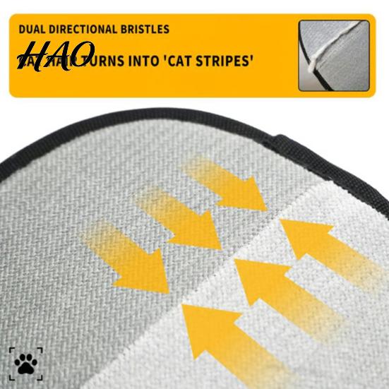 Double-sided Pet Hair Glove Electrostatic Gloves Removal Washable Reusable Grooming for Cats Dogs Double-Sided Cat Tool Remover Furniture Bed