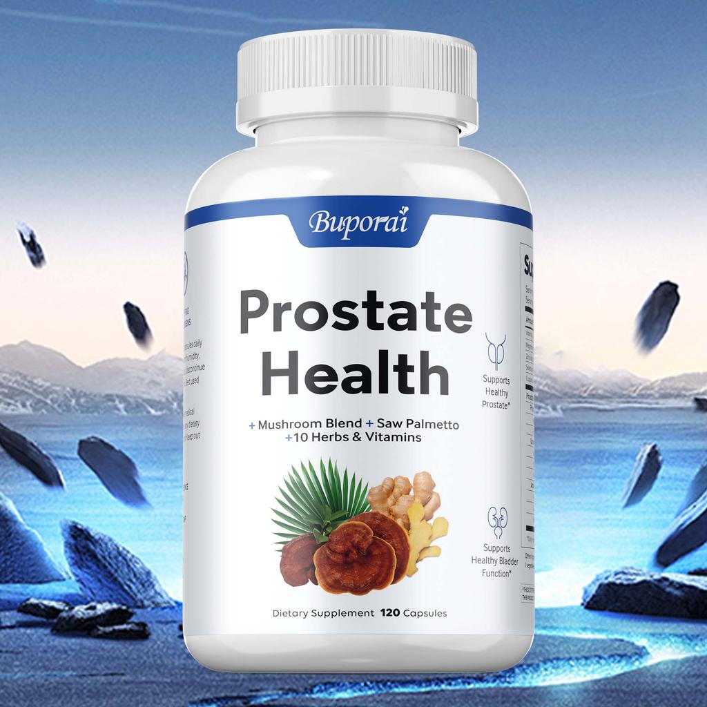 Health Supplement, Saw Palmetto for Men Plus Stinging Nettle Root, Magnesium Citrate, Zinc and Plant Sterols, Supports Male Urinary Tract Health